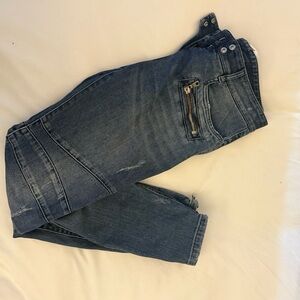 Balmain Blue Skinny Jeans